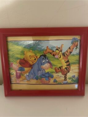 Vintage Winnie the Pooh and friends picture